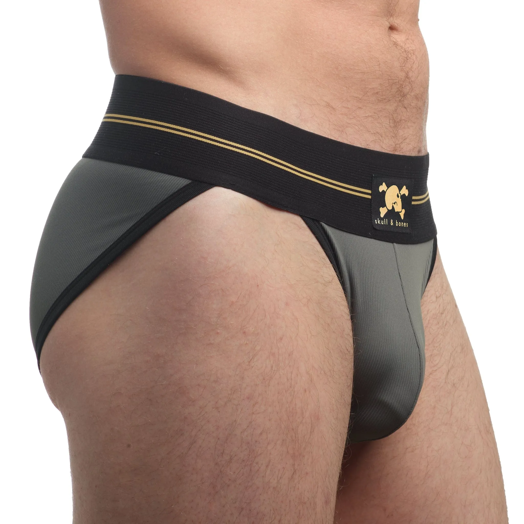 Performance Rib Sport Brief Grey