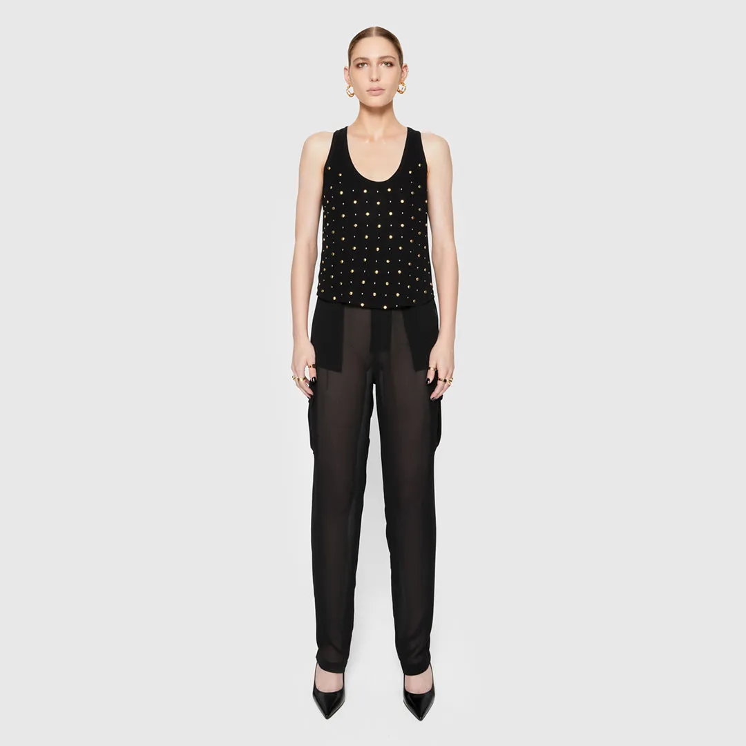 Presley Sheer Cargo Pant