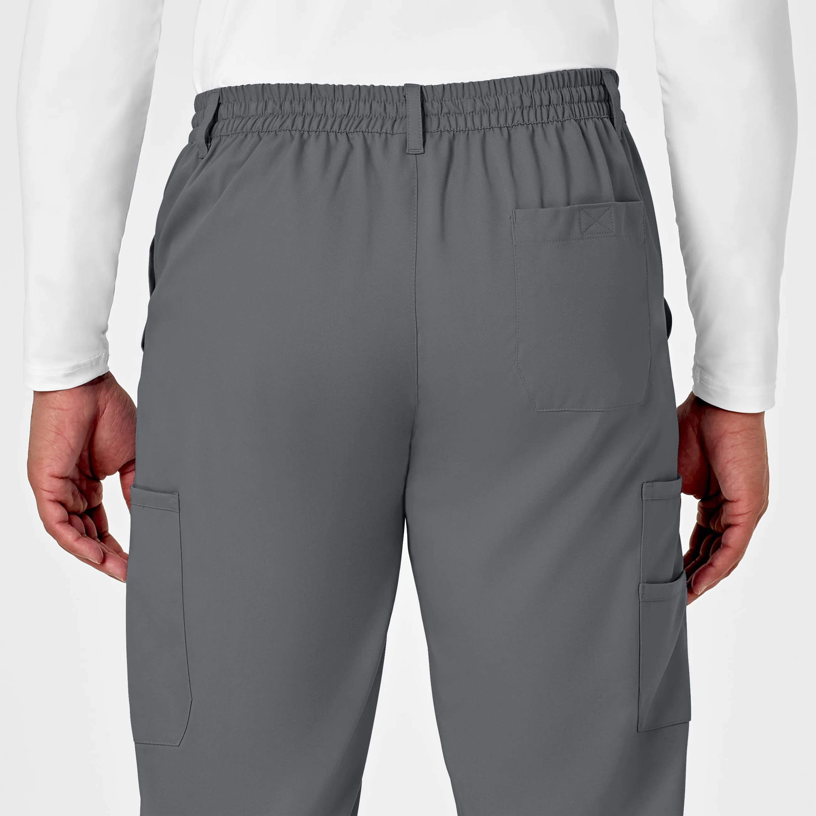 PRO Men's Cargo Scrub Pant - Pewter