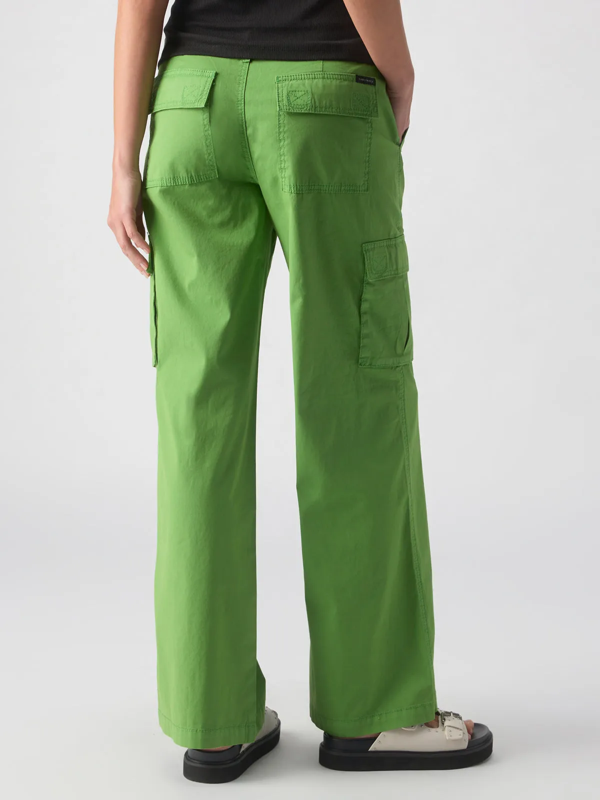 Reissue Cargo Standard Rise Pant Washed Chlorophyl