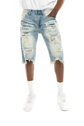 Ripoff Semi Basic Jean Shorts - Heritage Blue