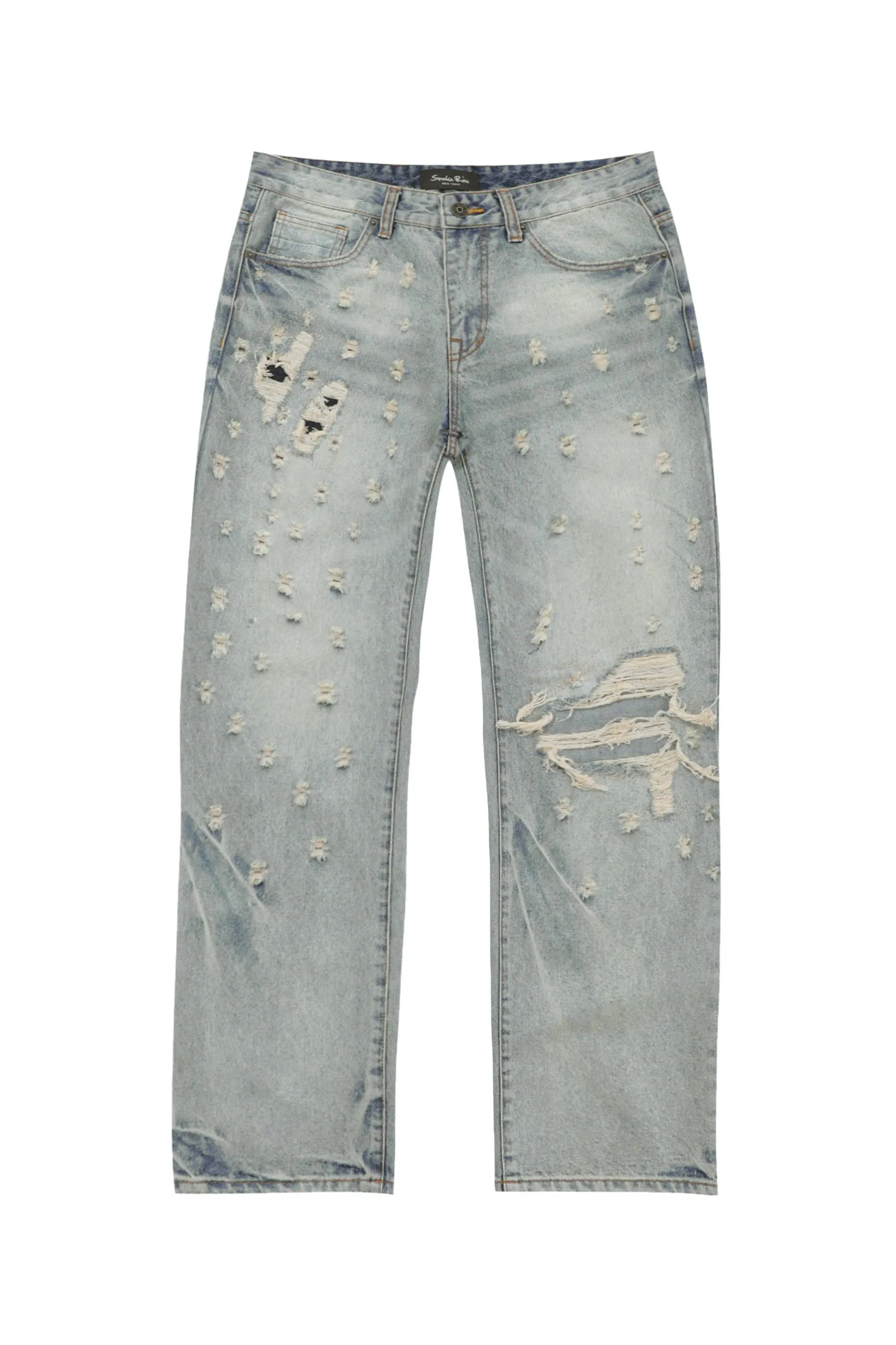 Shotgun Wide Jean - Industrial Blue