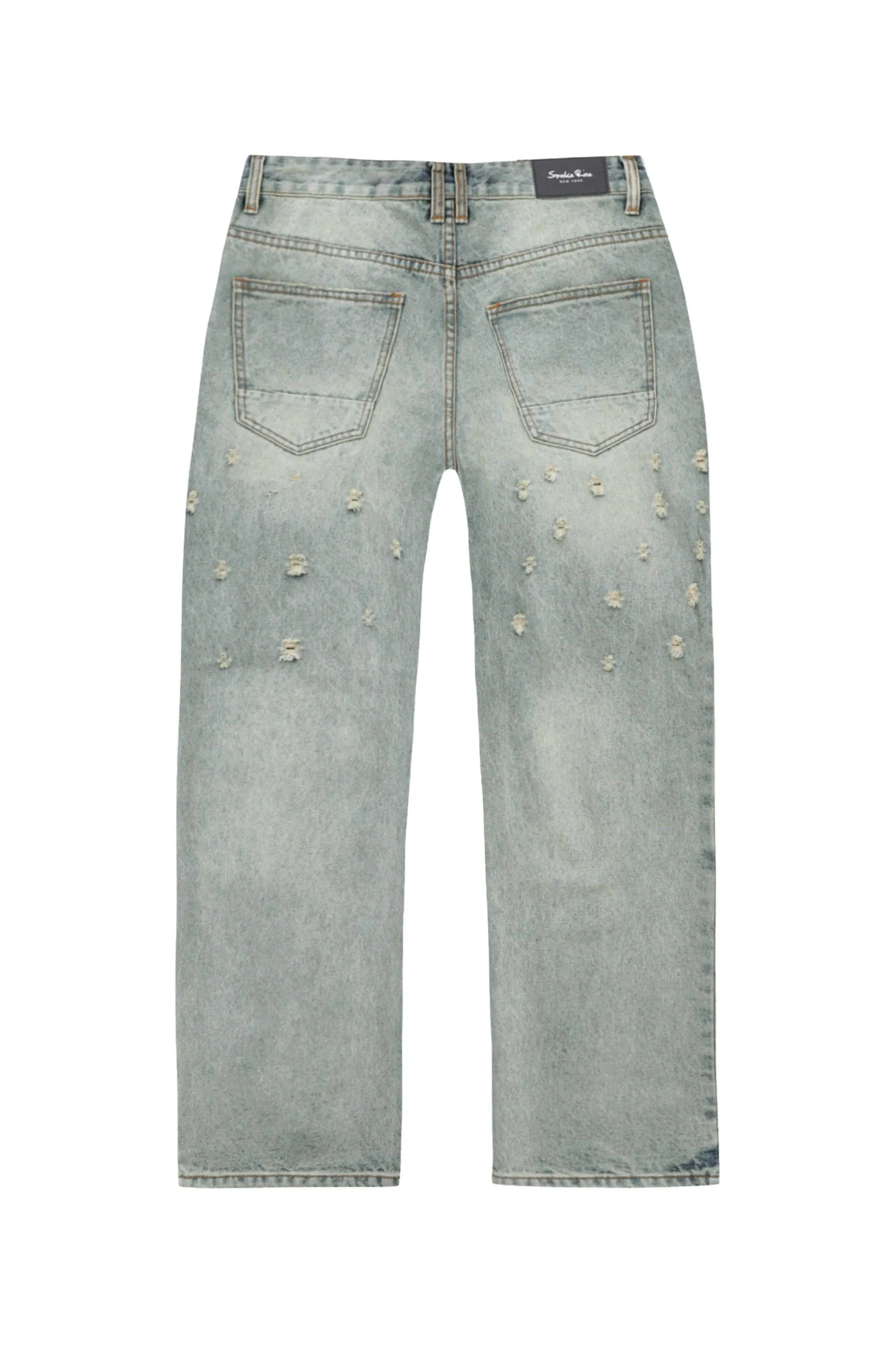 Shotgun Wide Jean - Industrial Blue