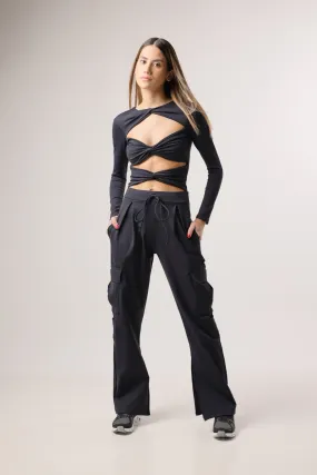 Slit Cargo Pant