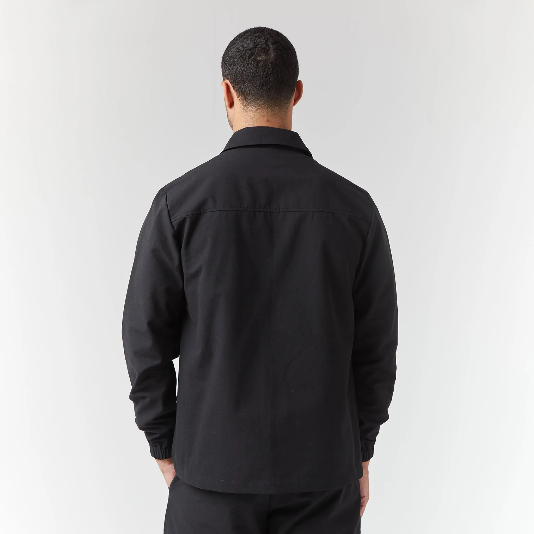 Smart Utility Overshirt | Black