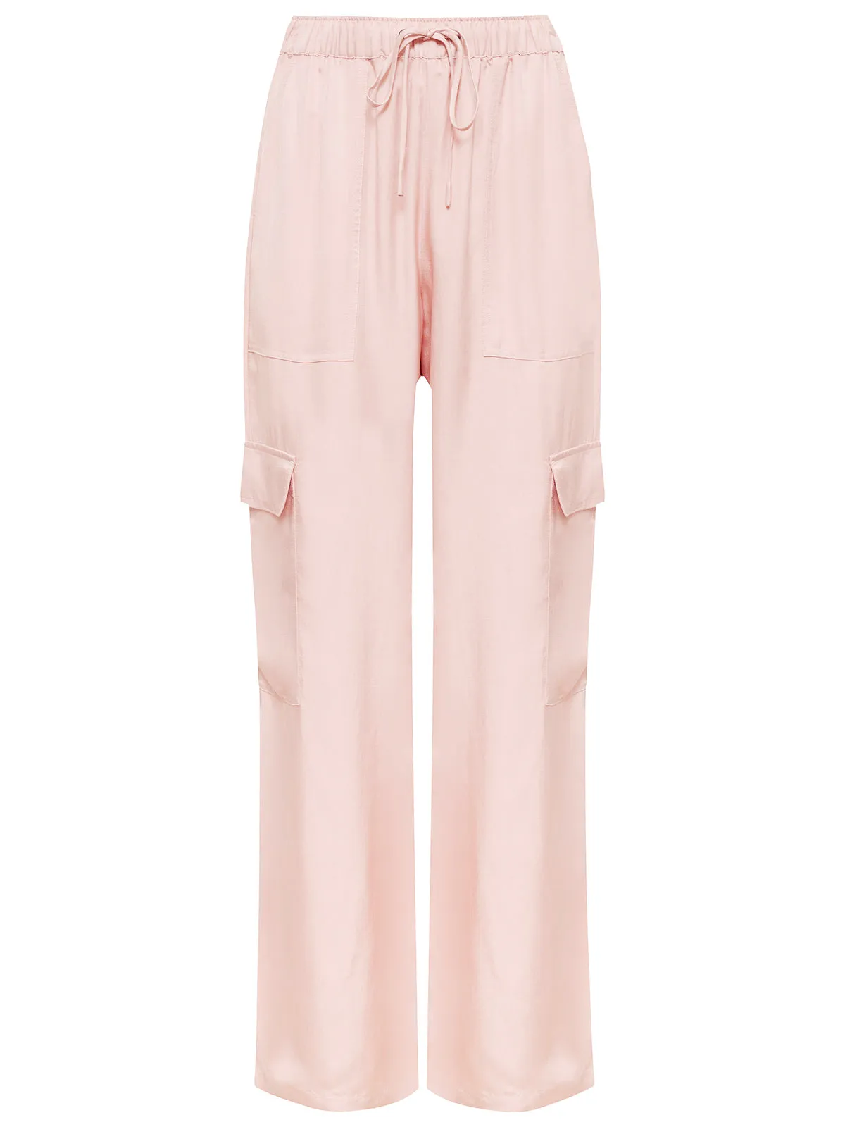 Soft Track High Rise Pant Rose Smoke