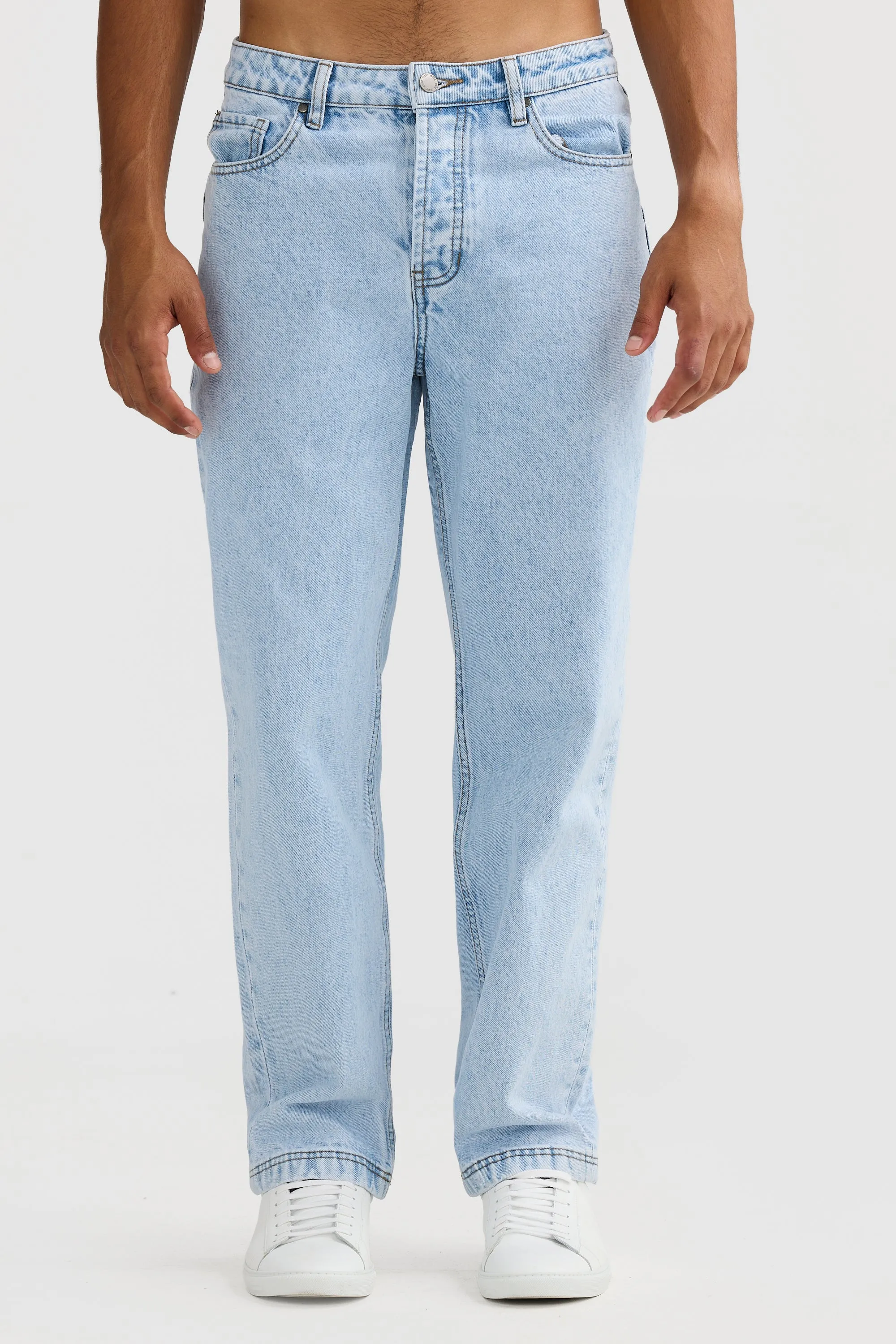 Straight Jean Light Blue