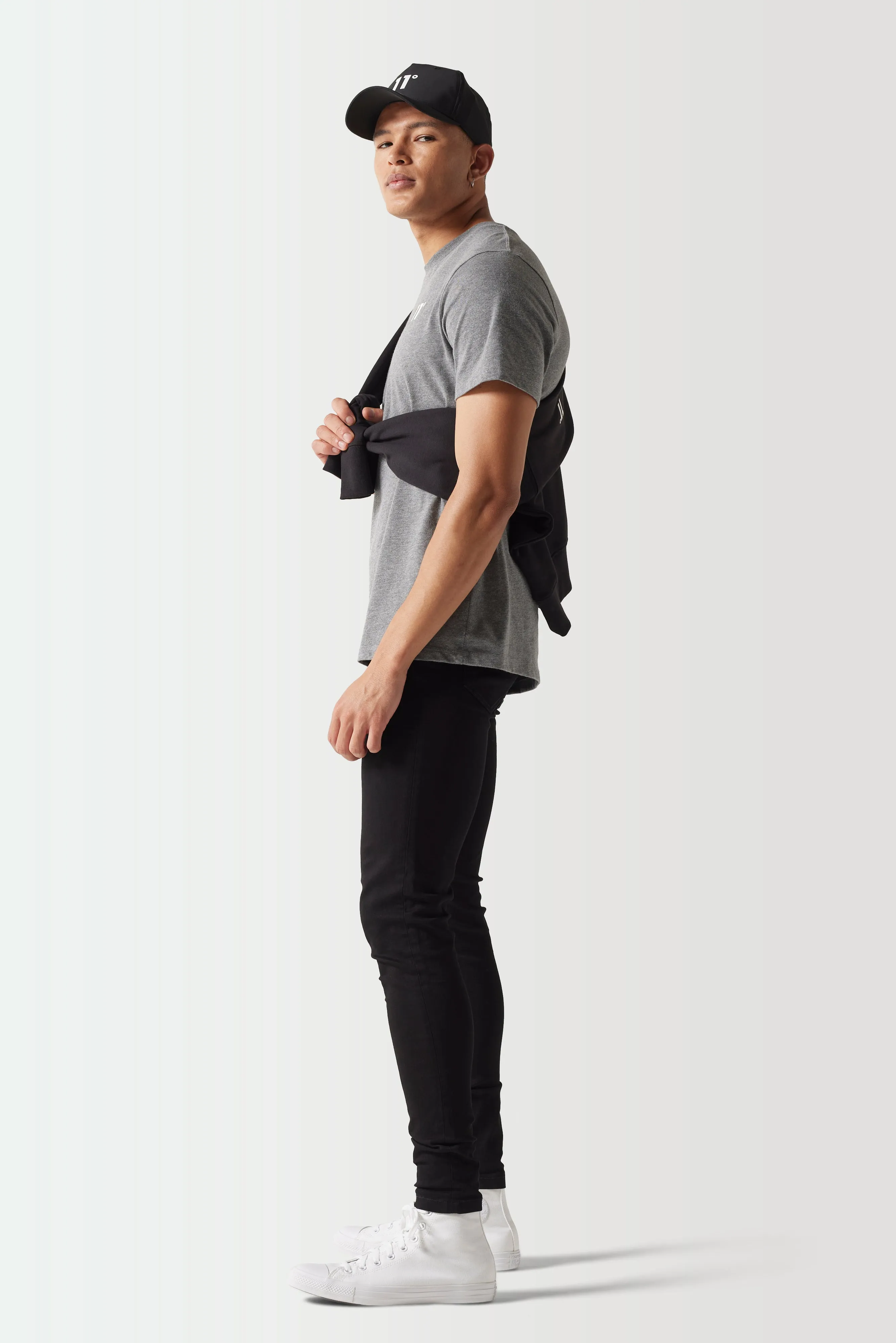 Sustainable Skinny Jeans - Jet Black