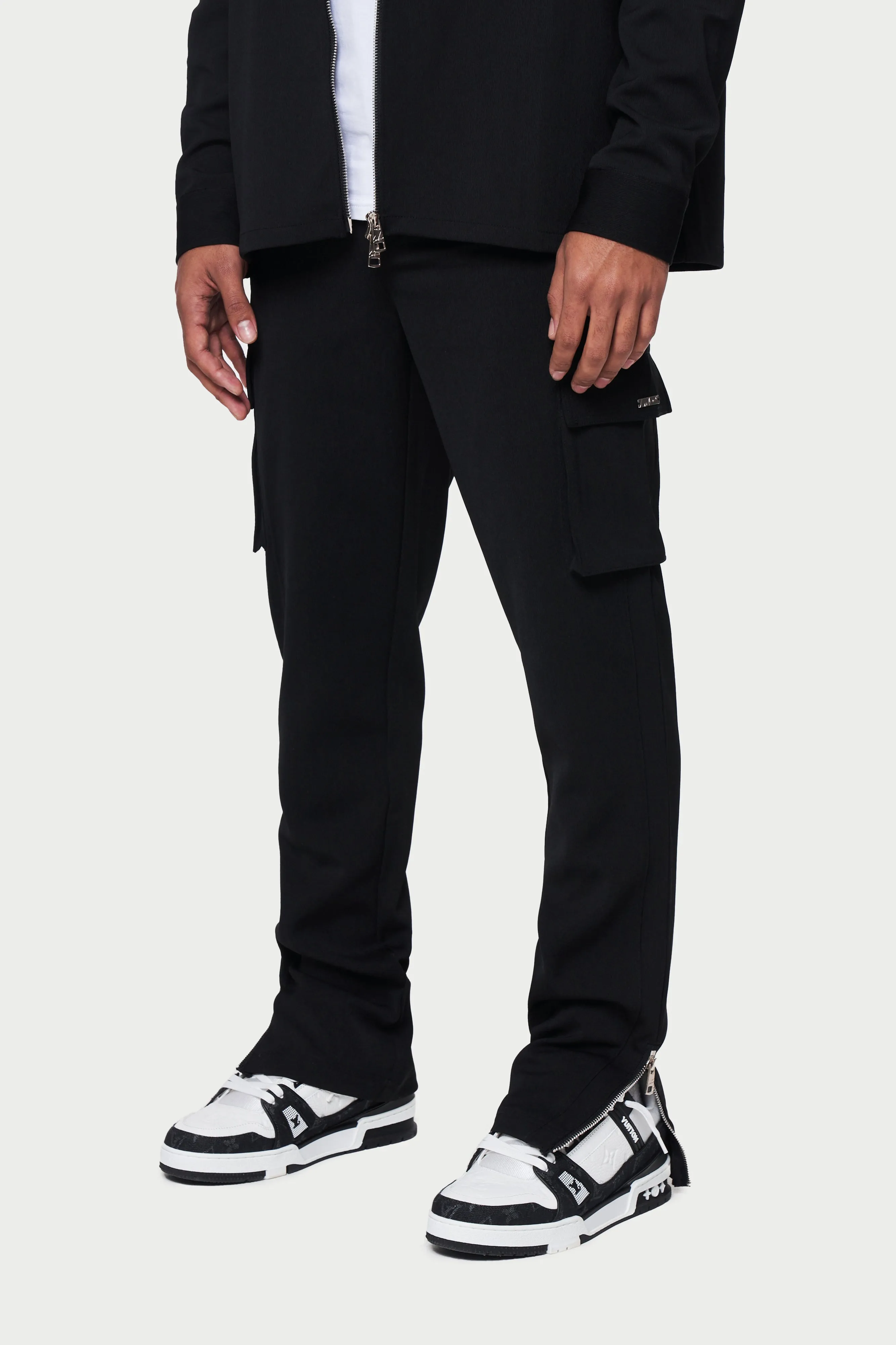 TECHNICAL RIB SMART CARGOS - BLACK