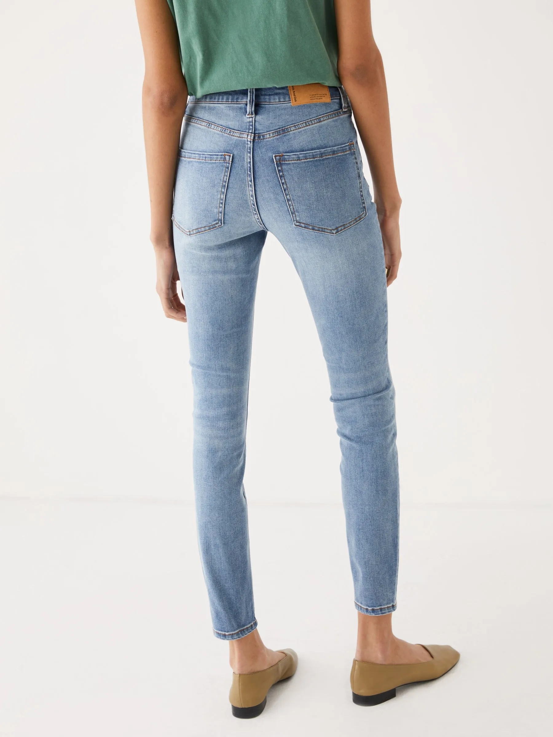 The Debbie High Rise Skinny Jean in Blue