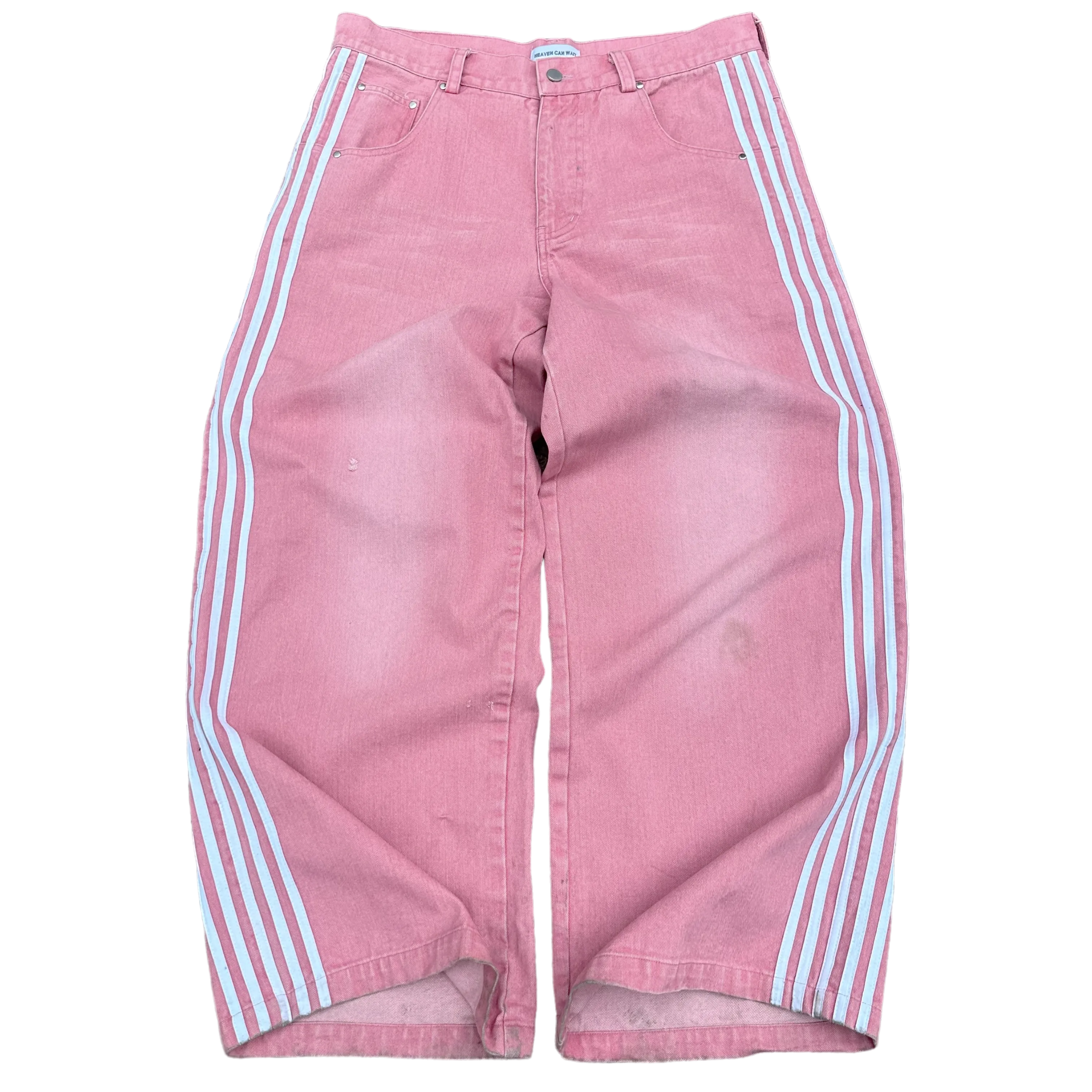 TRACK JEANS (PINK)