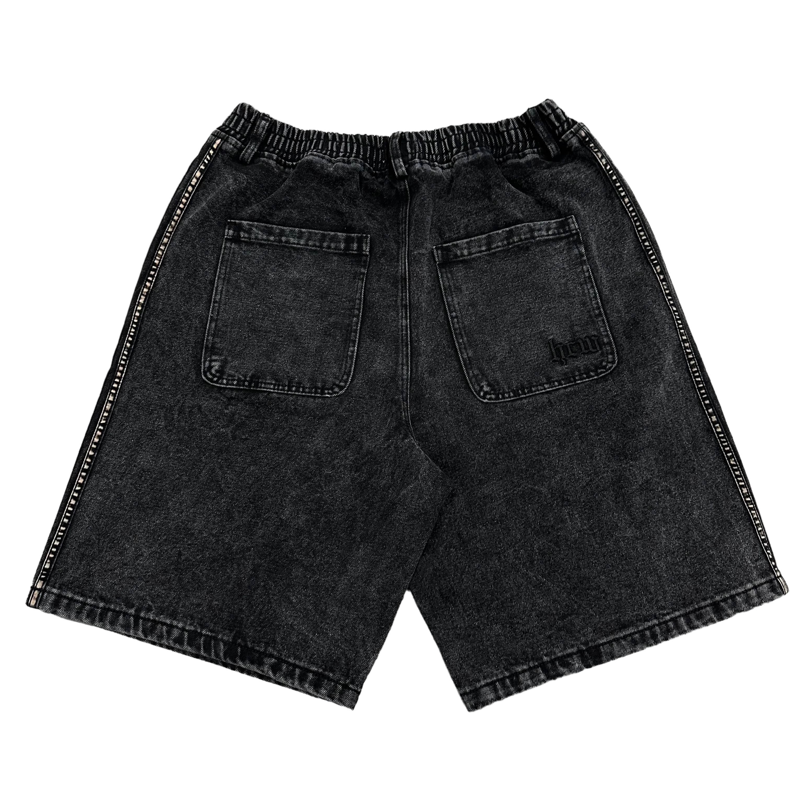 TRACK JORTS (BLACK)