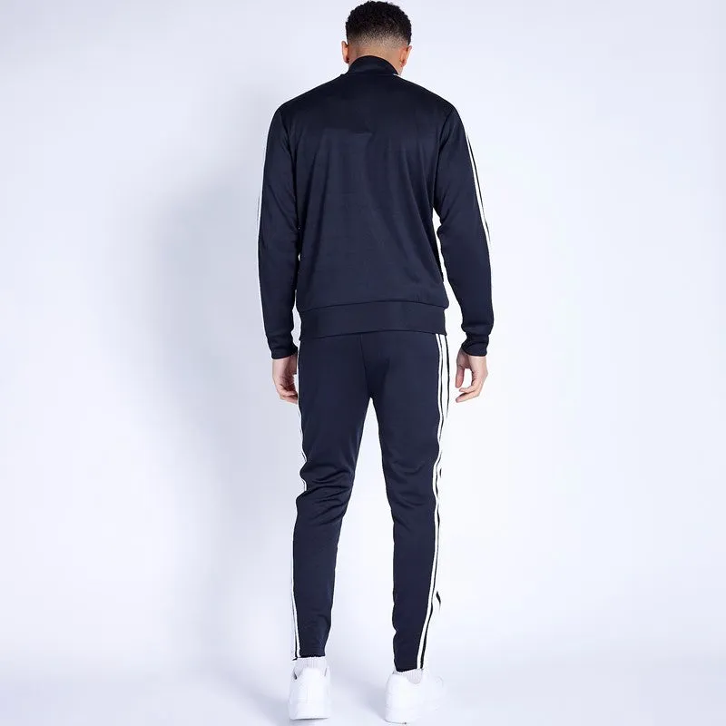 Track Pant - Black / White