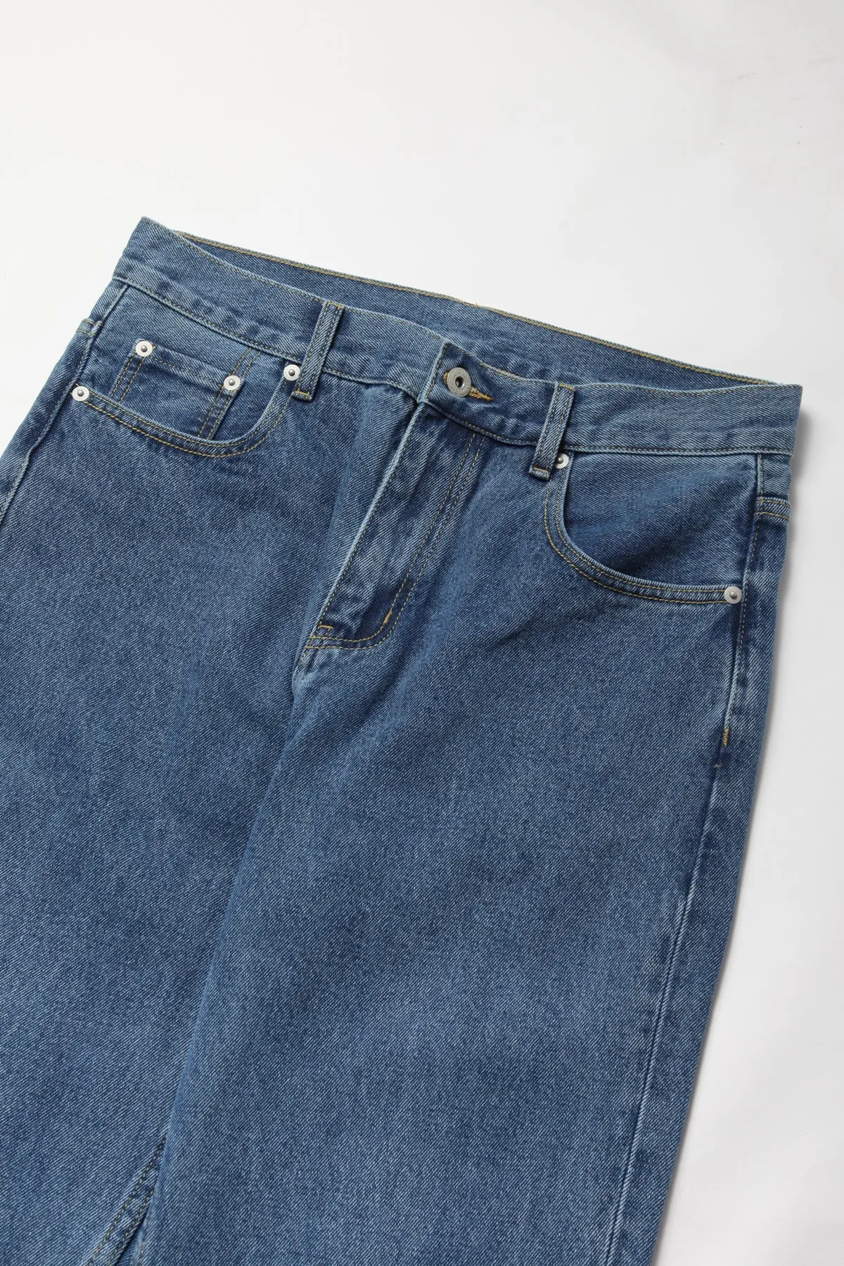 Indigo Washed Denim Jeans