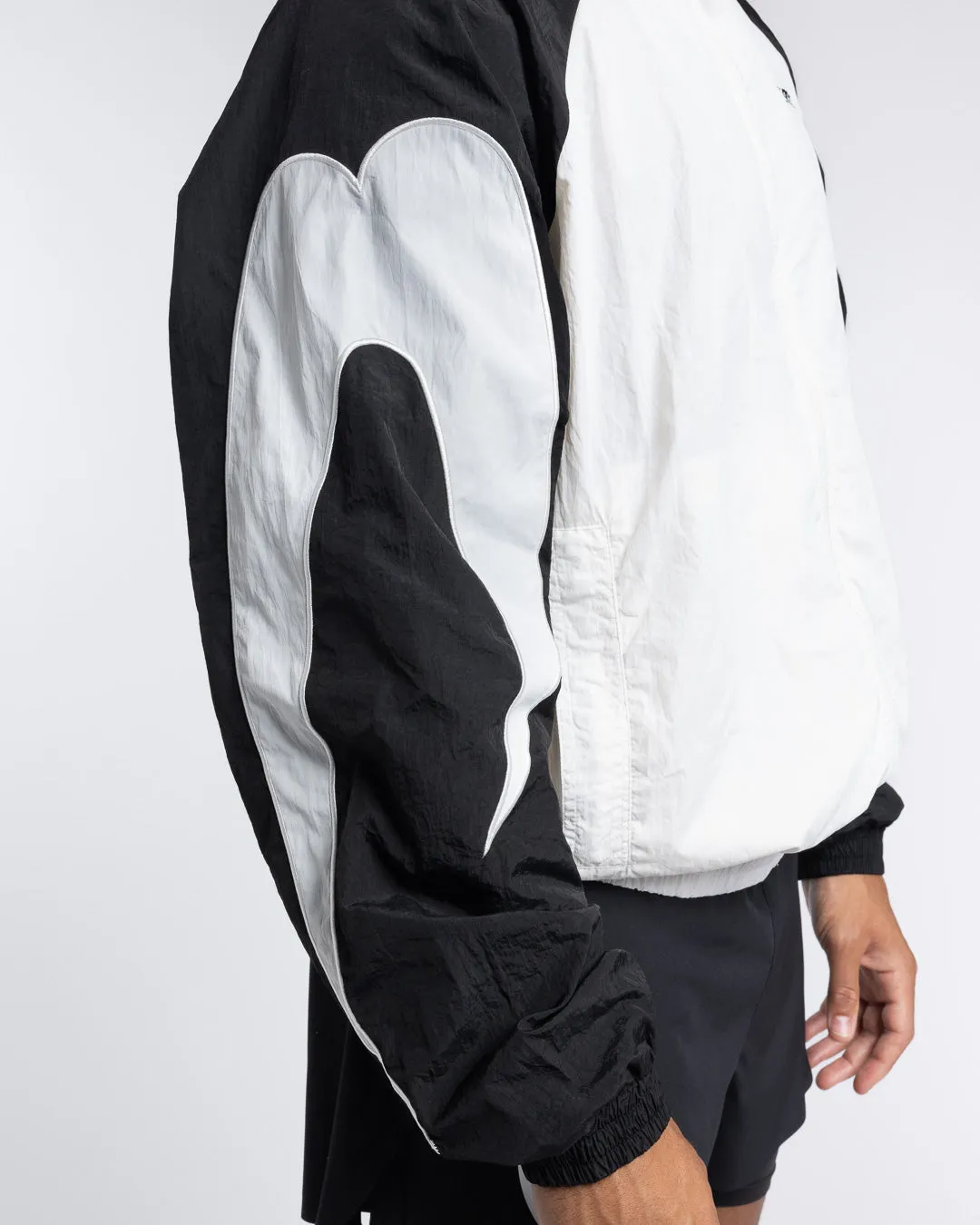 Tunero Track Jacket - White/Black