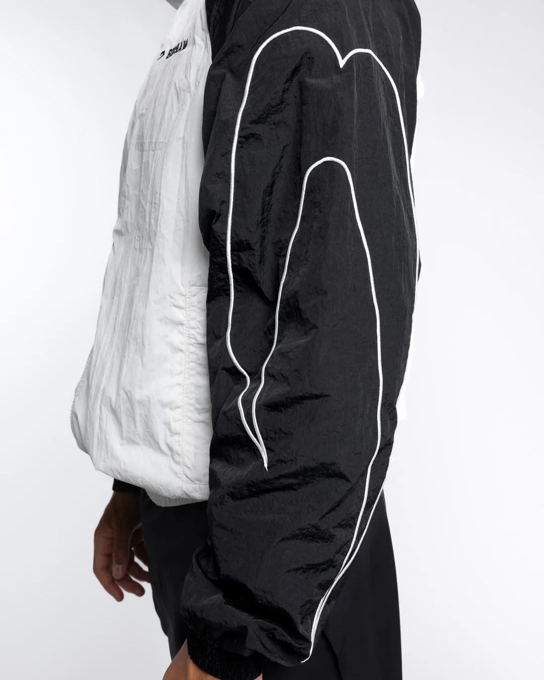 Tunero Track Jacket - White/Black