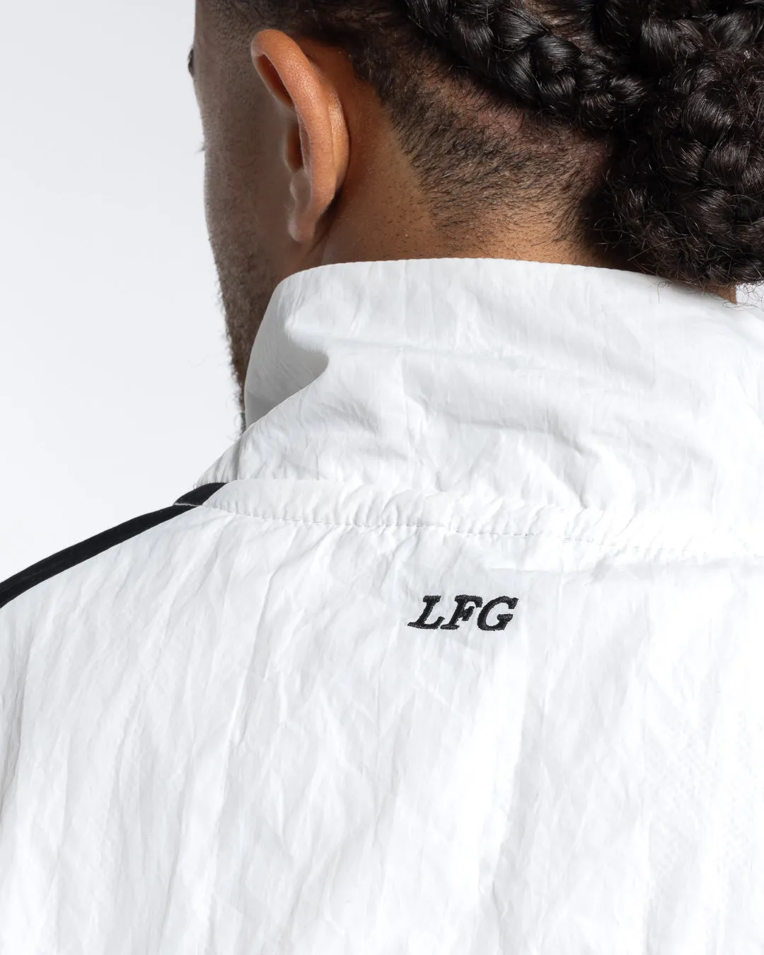 Tunero Track Jacket - White/Black