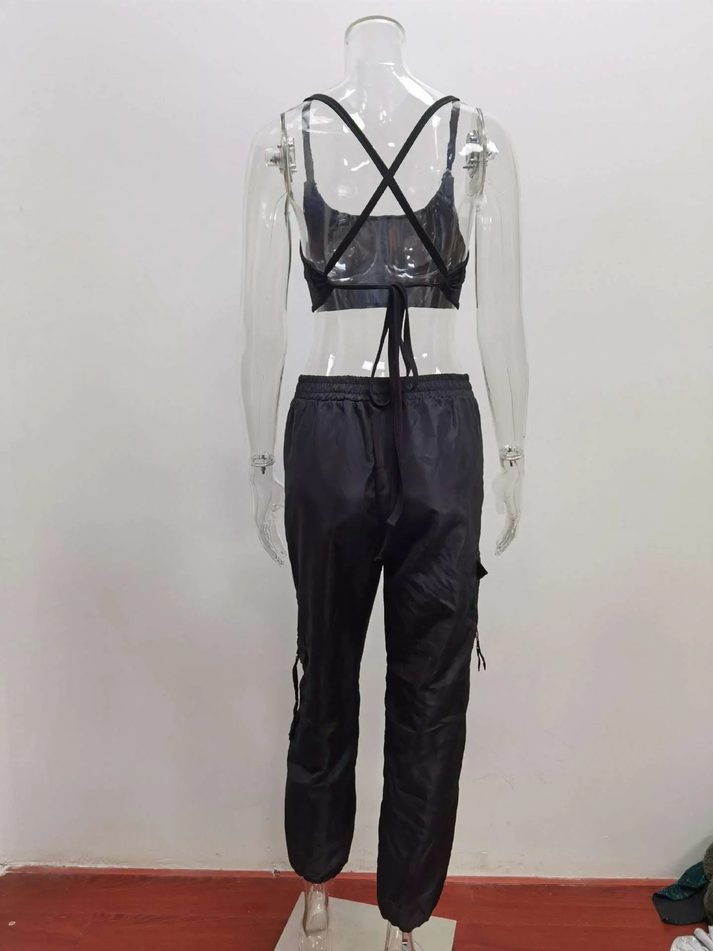 Two-piece vest and trousers