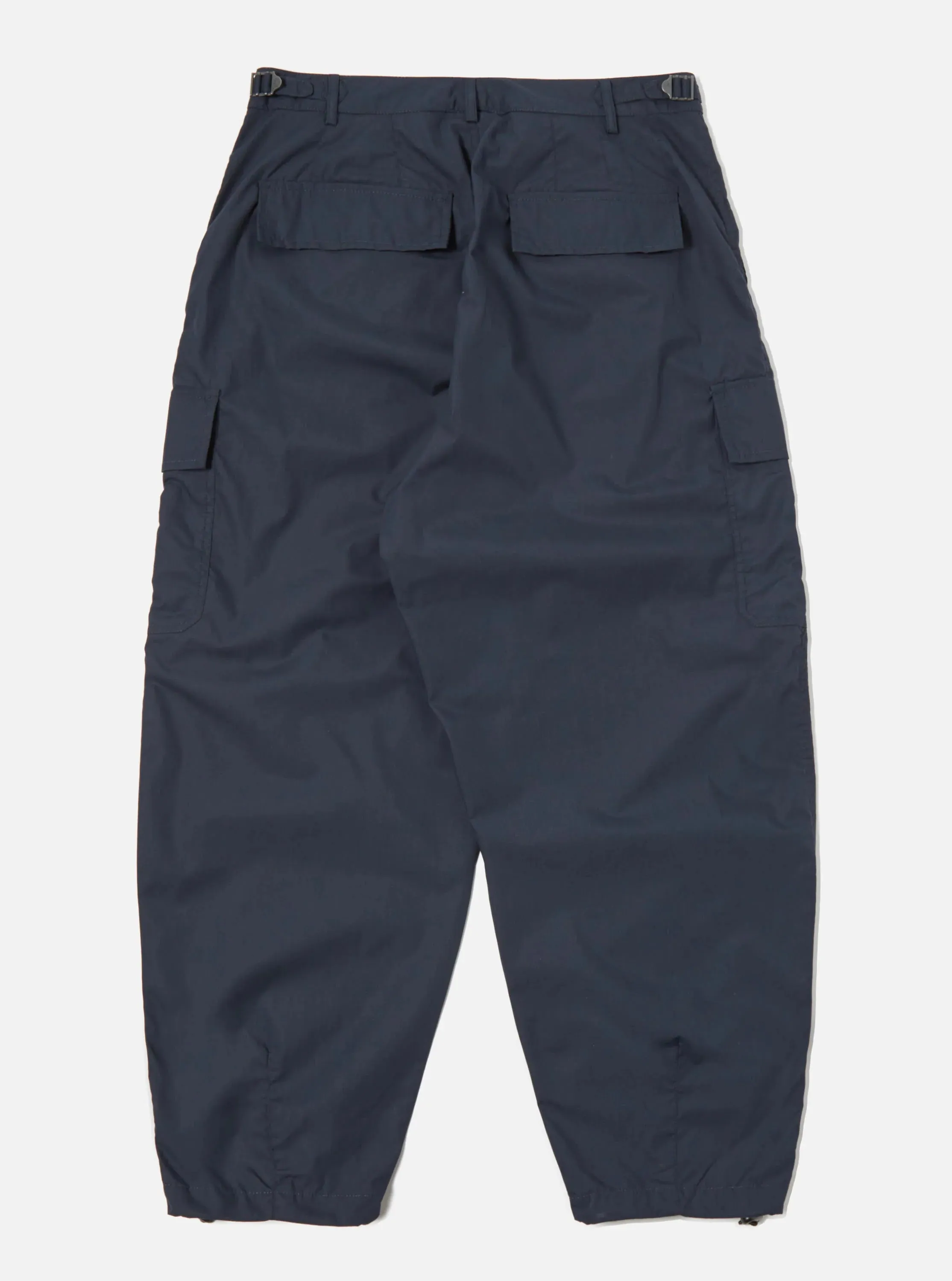 Universal Works Navy Blue Recycled Loose Cargo Pant