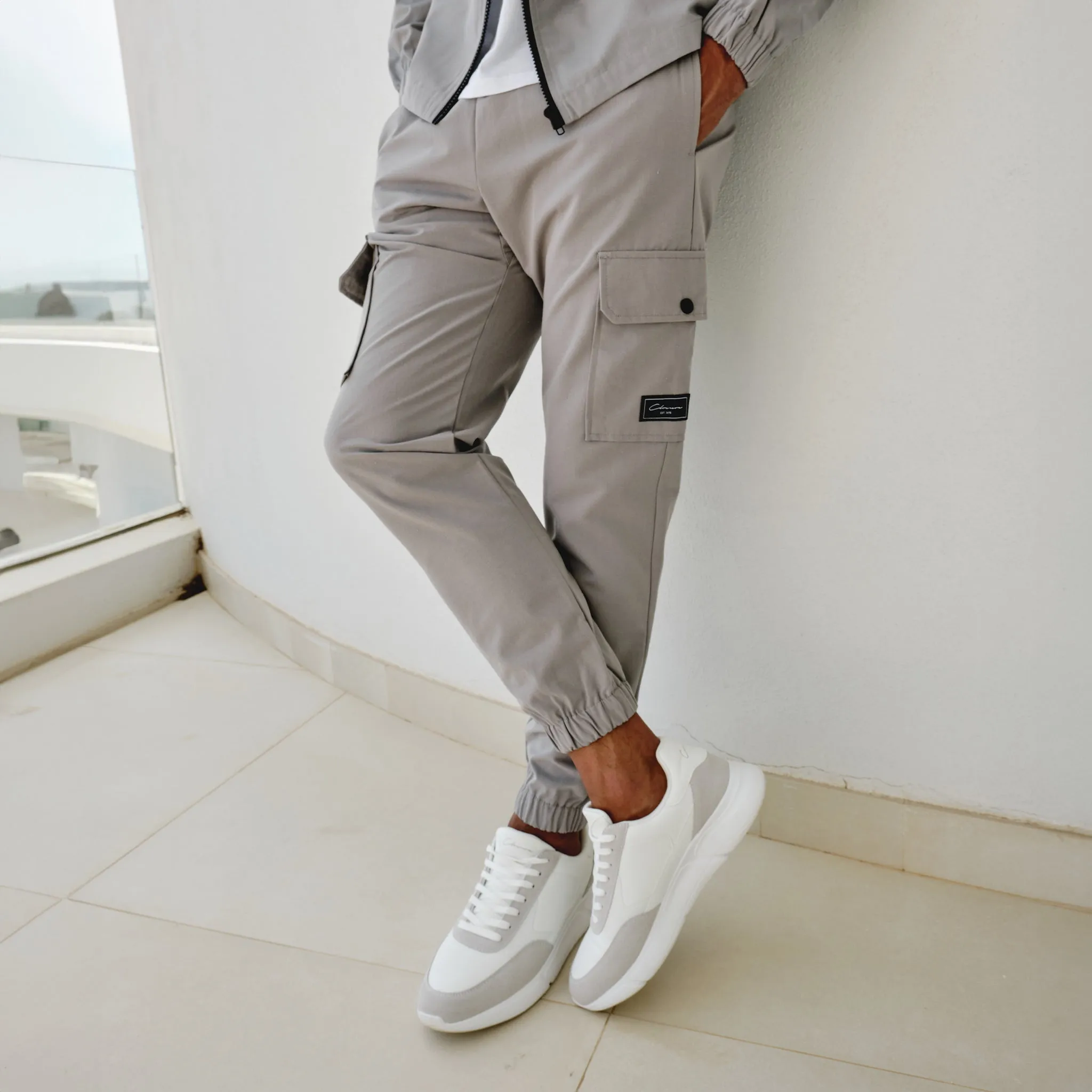 Utility Cargo Pant | Ice Grey