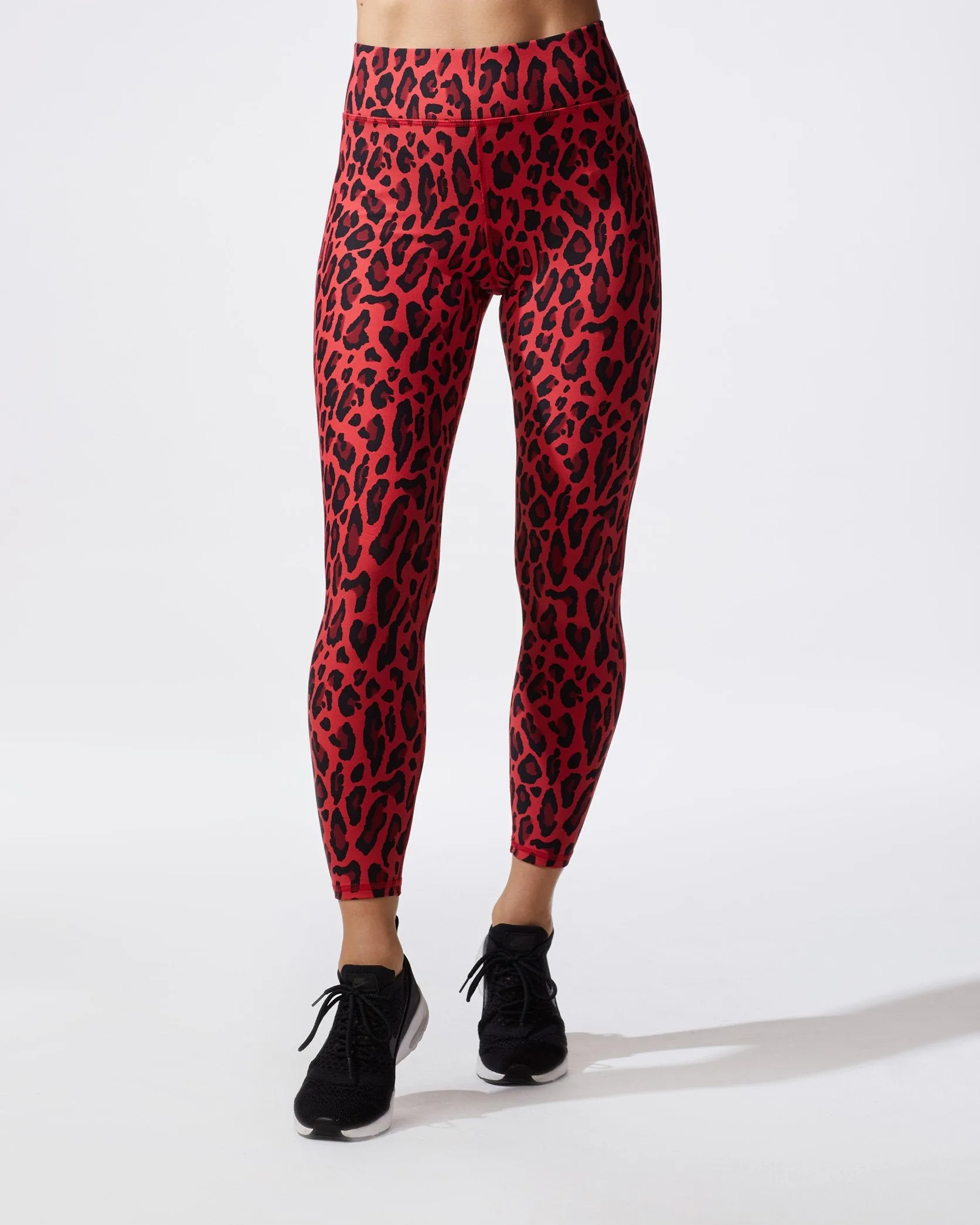 Verve Legging - Red Leopard