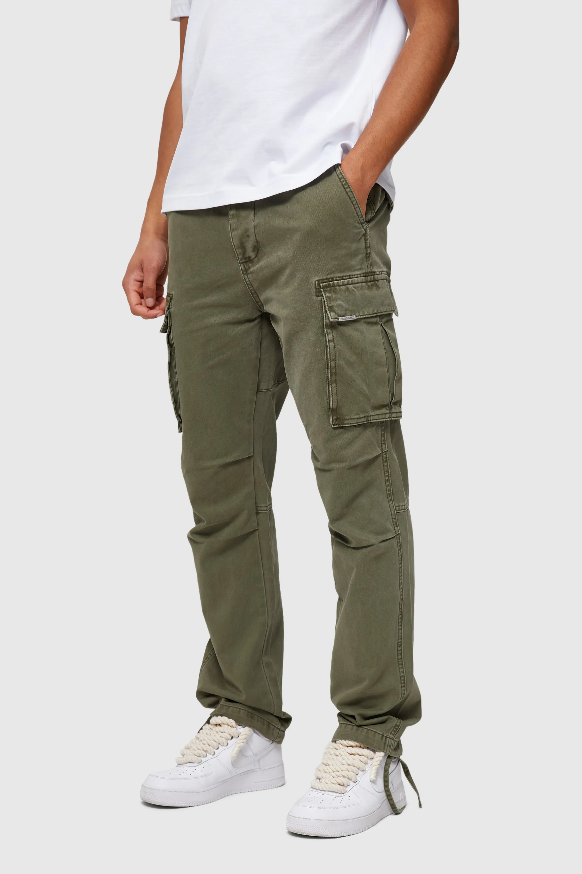 VOLANTE CARGO PANT - KHAKI WASH