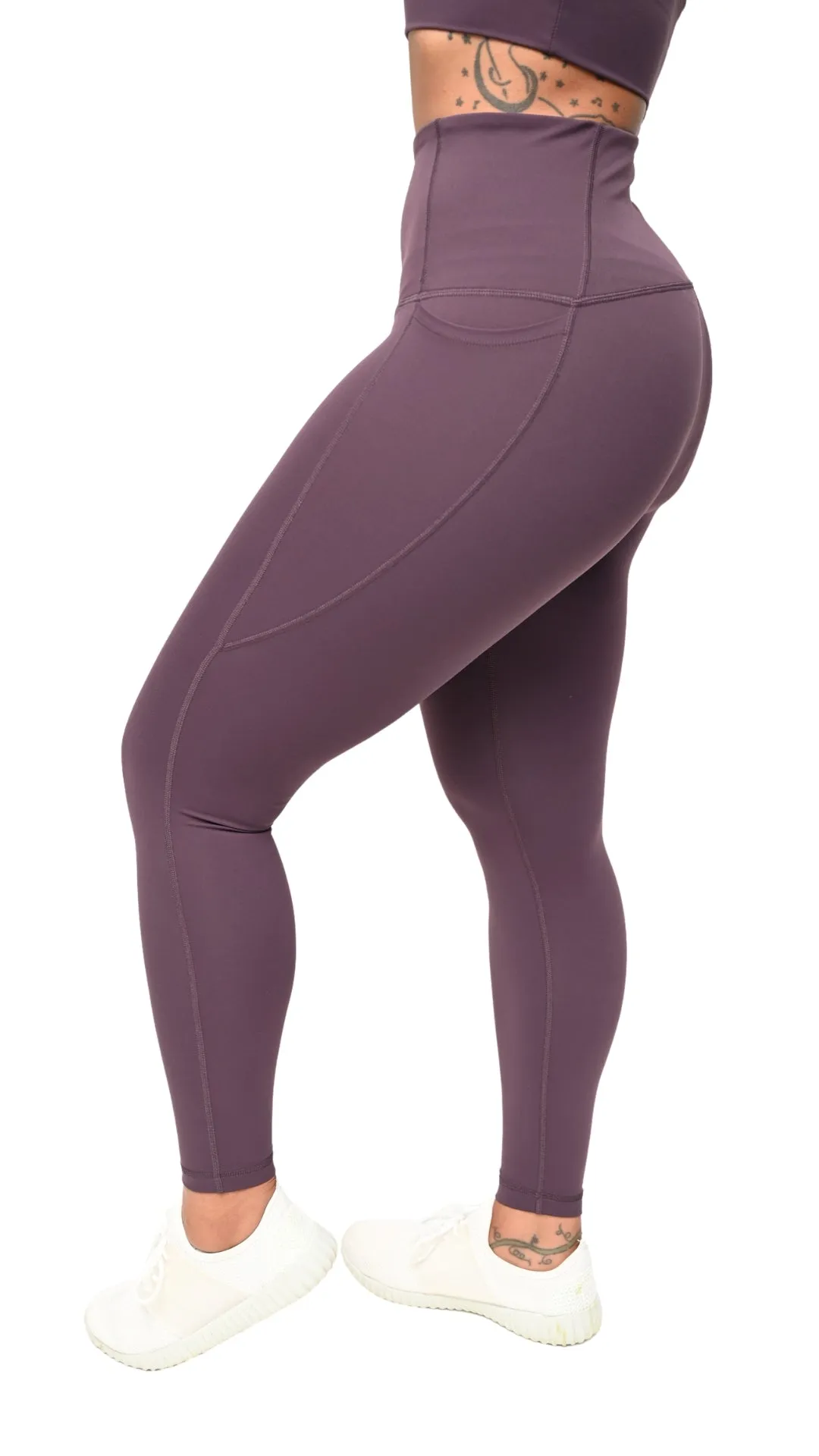 Yanta Legging - Plum